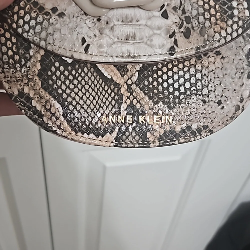 Anne Klein Snakeskin Crossbody - Picture 3 of 5